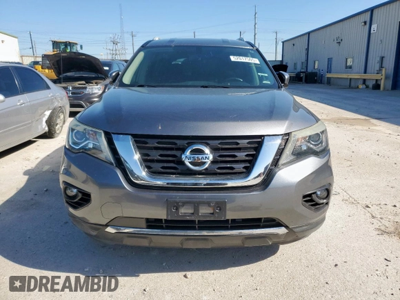 2018 Nissan Pathfinder S with VIN 5N1DR2MN9JC646884, listed as a Copart auction lot 52017505 with 115,623 mi miles and Clean Title. Bid and sale history available at carsss.com. Image 5.