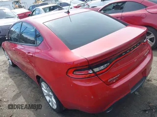 2013 Dodge Dart SXT with VIN 1C3CDFBA2DD198643, listed as a IAAI auction lot 41605169 with 154,917 mi miles. Bid and sale history available at carsss.com. Image 3.
