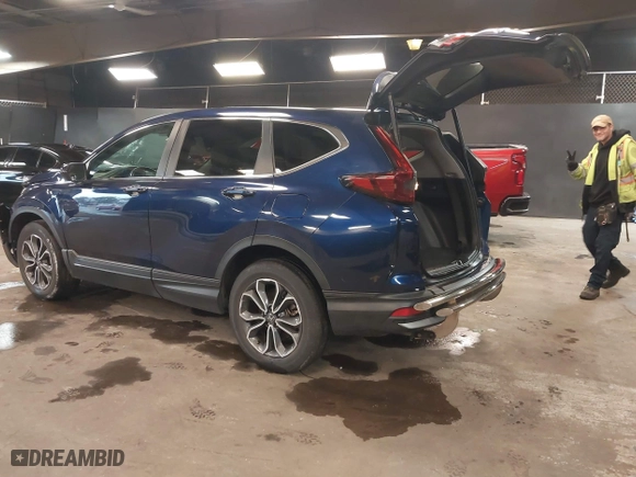 2020 Honda CR-V EX-L with VIN 5J6RW2H86LL021914, listed as a IAAI auction lot 41833001 with 32,433 mi miles. Bid and sale history available at carsss.com. Image 3.