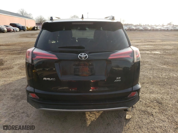 2018 Toyota RAV4 SE with VIN 2T3JFREV2JW762190, listed as a Copart auction lot 48401665 with 151,022 mi miles and Salvage Title. Bid and sale history available at carsss.com. Image 6.