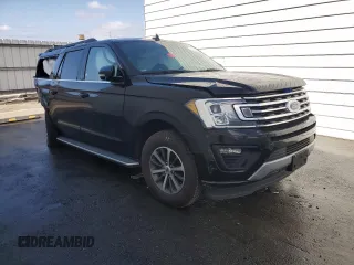 2020 Ford Expedition Max XLT with VIN 1FMJK1HT5LEA04518, listed as a Copart auction lot 43992195 with 46,612 mi miles and Non Repairable. Bid and sale history available at DreamBid. Image 4.