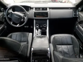 2019 Land Rover Range Rover Sport HST with VIN SALWS2SU2KA867440, listed as a Copart auction lot 46643685 with 68,192 mi miles and Salvage title. Bid and sale history available at DreamBid. Image 8.