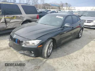 2015 BMW 3 Series 320i xDrive with VIN WBA3C3C5XFP663733, listed as a Copart auction lot 42816235 with 168,537 mi miles and Salvage Title. Bid and sale history available at carsss.com. Image 1.