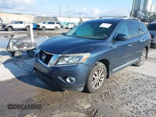 2014 Nissan Pathfinder SL z VIN 5N1AR2MM1EC656163, wystawiony jako IAAI lot #41971992 z przebiegiem 184 777 mil mil oraz . Historia ofert i sprzedaży dostępna na DreamBid. Obrazek 2.