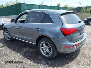 2014 Audi Q5 Premium Plus with VIN WA1LFAFP2EA060718, listed as a IAAI auction lot 42161099 with 122,914 mi miles and . Bid and sale history available at DreamBid. Image 3.
