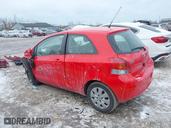 2011 Toyota Yaris with VIN JTDJT4K34B5329980, listed as a IAAI auction lot 41393540 with 84,987 mi miles. Bid and sale history available at carsss.com. Image 15.