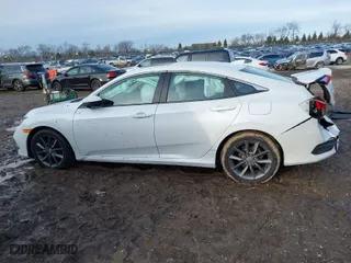 2019 Honda Civic Sedan EX-L with VIN 19XFC1F70KE018732, listed as a IAAI auction lot 41218403 with 35,280 mi miles. Bid and sale history available at carsss.com. Image 13.
