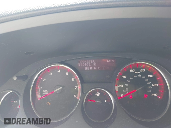 2012 GMC Acadia SLE with VIN 1GKKRPED2CJ405489, listed as a IAAI auction lot 42081026 with 130,932 mi miles. Bid and sale history available at carsss.com. Image 7.