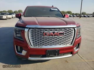 2021 GMC Yukon XL Denali with VIN 1GKS2JKL8MR201361, listed as a Copart auction lot 75253414 with 0 mi miles and Salvage Title. Bid and sale history available at carsss.com. Image 5.