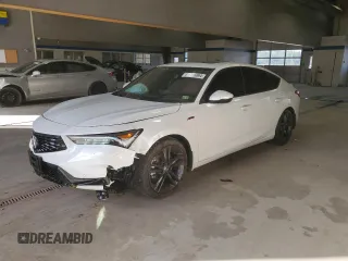 2024 Acura Integra Technology with VIN 19UDE4G75RA028429, listed as a Copart auction lot 87105864 with 3,495 mi miles and Salvage Title. Bid and sale history available at DreamBid. Image 1.