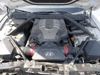2015 Hyundai Genesis 5.0L with VIN KMHGN4JF1FU035492, listed as a IAAI auction lot 41849568 with 104,776 mi miles. Bid and sale history available at carsss.com. Image 10.