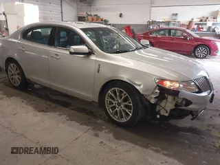 2010 Lincoln MKS with VIN 1LNHL9ER7AG602324, listed as a IAAI auction lot 41757345 with 119,979 mi miles. Bid and sale history available at carsss.com. Image 1.