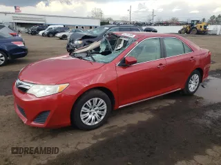 2012 Toyota Camry L with VIN 4T1BF1FK5CU636976, listed as a Copart auction lot 52767095 with 167,676 mi miles and Salvage Title. Bid and sale history available at carsss.com. Image 1.