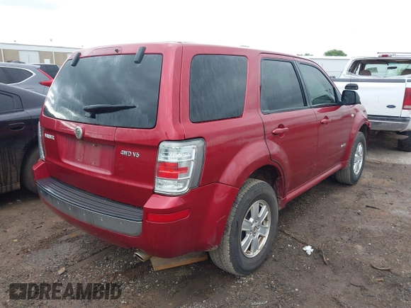 2008 Mercury Mariner с VIN 4M2CU91168KJ50296, выставлен на аукционе IAAI как лот 42385367 с пробегом 108 406 миль миль и . История ставок и продаж доступна на DreamBid. Изображение 4.