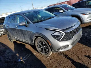 2024 Kia Sportage EX with VIN KNDPV3DF0R7270754, listed as a Copart auction lot 46617865 with 34,510 mi miles and Salvage Title. Bid and sale history available at carsss.com. Image 4.