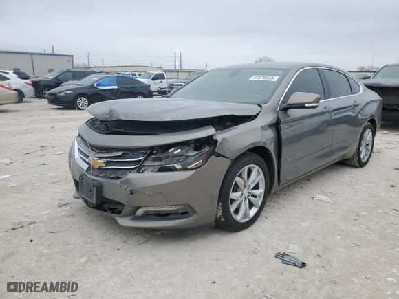 2018 Chevrolet Impala LT with VIN 2G1105SA6J9152002, listed as a Copart auction lot 44570565 with 120,488 mi miles and Salvage Title. Bid and sale history available at carsss.com. Image 1.
