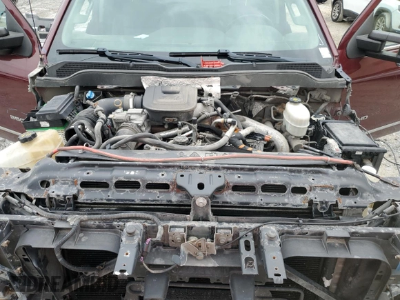 2016 Chevrolet Silverado 3500HD LTZ with VIN 1GC4K0C8XGF159628, listed as a Copart auction lot 74576054 with 0 mi miles and Salvage Title. Bid and sale history available at carsss.com. Image 12.