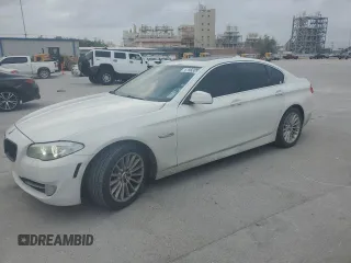 2011 BMW 5 Series 535i with VIN WBAFR7C50BC806368, listed as a Copart auction lot 51982855 with 108,705 mi miles and Salvage Title. Bid and sale history available at carsss.com. Image 1.