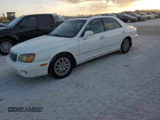 2003 Hyundai XG with VIN KMHFU45E63A237404, listed as a Copart auction lot 77546824 with Not Provided miles and Non Repairable. Bid and sale history available at carsss.com. Image 1.