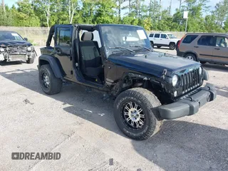 2016 Jeep Wrangler Unlimited Sport with VIN 1C4BJWDG6GL328550, listed as a IAAI auction lot 42741356 with 32,120 mi miles and . Bid and sale history available at DreamBid. Image 1.