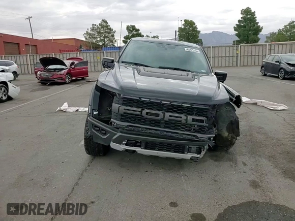 2021 Ford F-150 Raptor with VIN 1FTFW1RG3MFC62242, listed as a Copart auction lot 69325264 with 33,497 mi miles and Salvage Title. Bid and sale history available at carsss.com. Image 11.