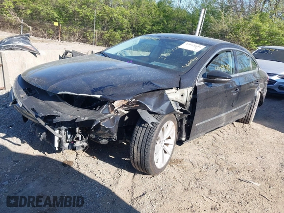 2012 Volkswagen CC Sport with VIN WVWMN7AN3CE500036, listed as a IAAI auction lot 42032040 with Not provided miles and . Bid and sale history available at DreamBid. Image 2.