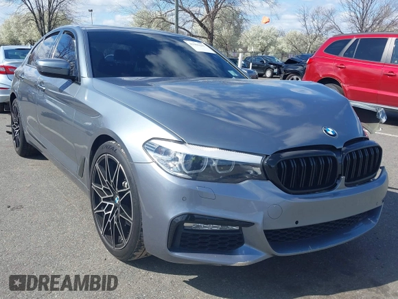 2018 BMW 5 Series 530i xDrive with VIN WBAJA7C54JWA74490, listed as a IAAI auction lot 41986285 with 68,768 mi miles and . Bid and sale history available at DreamBid. Image 1.