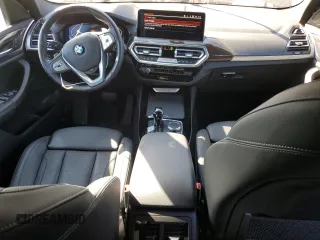 2023 BMW X3 xDrive30i with VIN 5UX53DP01P9R97895, listed as a Copart auction lot 47748745 with 18,193 mi miles and Salvage Title. Bid and sale history available at carsss.com. Image 8.