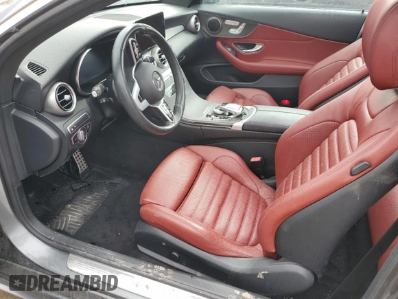2019 Mercedes-Benz C 300 with VIN WDDWJ8EB0KF863922, listed as a Copart auction lot 49154175 with Not Provided miles and Clean Title. Bid and sale history available at DreamBid. Image 7.