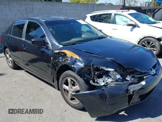 2005 Honda Accord EX with VIN 1HGCM56725A107735, listed as a IAAI auction lot 41838682 with 165,454 mi miles and . Bid and sale history available at DreamBid. Image 6.