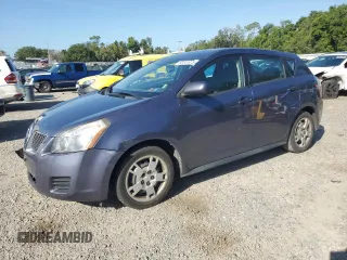 2010 Pontiac Vibe 1SB z VIN 5Y2SP6E09AZ411376, wystawiony jako Copart lot #60441975 z przebiegiem 218 537 mil mil oraz Szkoda całkowita • Salvage title. Historia ofert i sprzedaży dostępna na DreamBid. Obrazek 1.