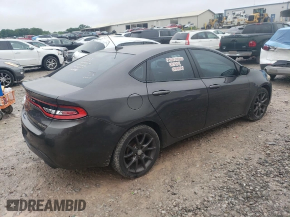 2015 Dodge Dart SXT with VIN 1C3CDFBB0FD345392, listed as a Copart auction lot 58417845 with 304,981 mi miles and Clean title. Bid and sale history available at DreamBid. Image 3.