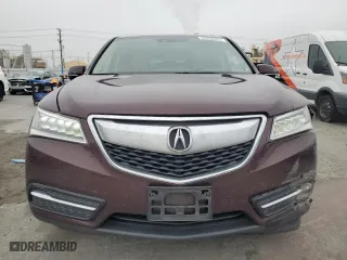 2014 Acura MDX Tech Pkg with VIN 5FRYD4H43EB043972, listed as a Copart auction lot 52950205 with 183,876 mi miles and Salvage Title. Bid and sale history available at carsss.com. Image 5.