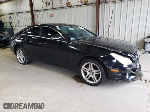 2007 Mercedes-Benz CLS-Class 5.5L with VIN WDDDJ72X77A091912, listed as a Copart auction lot 72378144 with 0 mi miles and Salvage Title. Bid and sale history available at carsss.com. Image 4.