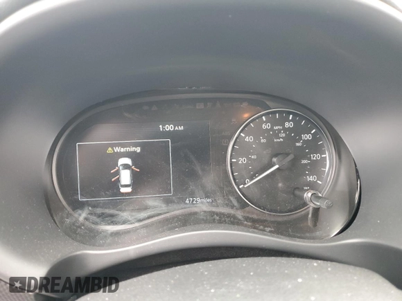 2024 Nissan Kicks SV with VIN 3N1CP5CVXRL520819, listed as a Copart auction lot 44169055 with 4,729 mi miles and Salvage Title. Bid and sale history available at DreamBid. Image 9.