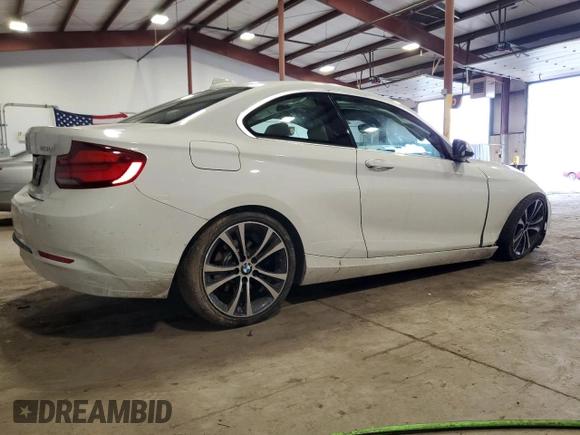 2020 BMW 2 Series 230i xDrive with VIN WBA2J3C06L7E63629, listed as a Copart auction lot 73711874 with 78,234 mi miles and Salvage Title. Bid and sale history available at carsss.com. Image 3.