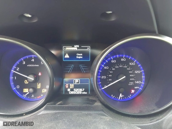 2017 Subaru Legacy Limited with VIN 4S3BNAN64H3007234, listed as a IAAI auction lot 41726636 with 85,029 mi miles. Bid and sale history available at carsss.com. Image 7.