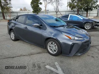 2022 Toyota Prius L Eco with VIN JTDKAMFU9N3169978, listed as a Copart auction lot 51473665 with 52,688 mi miles and Salvage Title. Bid and sale history available at carsss.com. Image 4.
