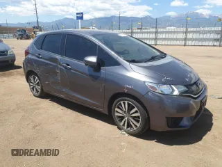 2017 Honda Fit EX with VIN 3HGGK5G72HM703246, listed as a Copart auction lot 59188525 with 75,207 mi miles and Salvage title. Bid and sale history available at DreamBid. Image 4.