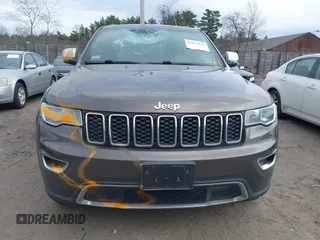 2018 Jeep Grand Cherokee Limited z VIN 1C4RJFBG4JC268356, wystawiony jako IAAI lot #42071471 z przebiegiem 120 083 mil mil oraz . Historia ofert i sprzedaży dostępna na DreamBid. Obrazek 6.