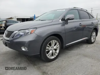 2012 Lexus RX 450h with VIN JTJBC1BA8C2433180, listed as a Copart auction lot 53273535 with 166,620 mi miles and Salvage Title. Bid and sale history available at DreamBid. Image 1.