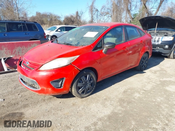 2012 Ford Fiesta SE with VIN 3FADP4BJ3CM155725, listed as a IAAI auction lot 41795297 with 128,517 mi miles. Bid and sale history available at carsss.com. Image 2.
