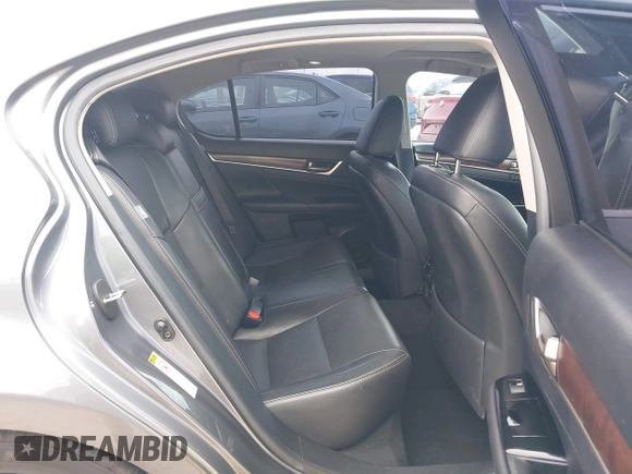 2015 Lexus GS 350 with VIN JTHBE1BL7FA018472, listed as a IAAI auction lot 41643459 with 100,096 mi miles and . Bid and sale history available at DreamBid. Image 8.