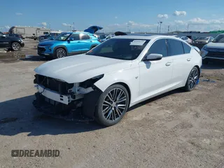 2023 Cadillac CT5 Premium Luxury with VIN 1G6DN5RK5P0138098, listed as a IAAI auction lot 42444522 with 57,538 mi miles and . Bid and sale history available at DreamBid. Image 18.