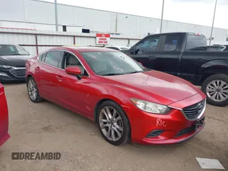 2015 Mazda 6 i Touring with VIN JM1GJ1T50F1212554, listed as a IAAI auction lot 41884926 with 225,208 mi miles. Bid and sale history available at carsss.com. Image 1.