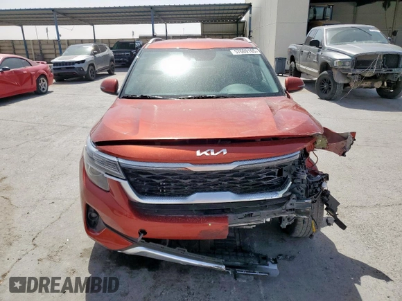 2023 Kia Seltos S with VIN KNDEU2AAXP7373786, listed as a Copart auction lot 57609165 with 6,524 mi miles and Clean title. Bid and sale history available at DreamBid. Image 5.