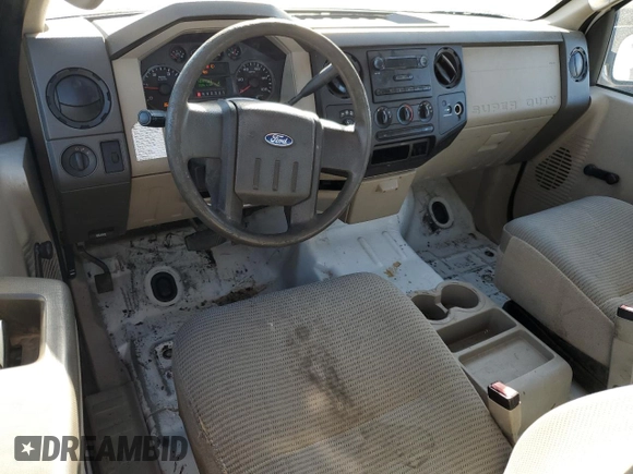 2008 Ford F-350 XL with VIN 1FTWX31R58ED57984, listed as a Copart auction lot 43121415 with 182,945 mi miles and Salvage Title. Bid and sale history available at DreamBid. Image 8.