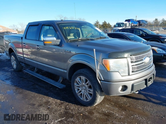 2009 Ford F-150 XL with VIN 1FTPW14VX9FA67580, listed as a IAAI auction lot 41567442 with 171,122 mi miles and . Bid and sale history available at DreamBid. Image 1.
