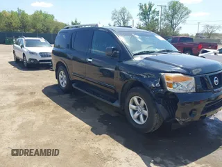 2015 Nissan Armada Platinum z VIN 5N1BA0NC8FN622975, wystawiony jako IAAI lot #42271288 z przebiegiem 113 471 mil mil oraz . Historia ofert i sprzedaży dostępna na DreamBid. Obrazek 1.