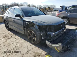 2019 Audi SQ5 Prestige with VIN WA1C4AFY0K2082611, listed as a Copart auction lot 36546133 with 23,037 mi miles. Bid and sale history available at carsss.com. Image 4.